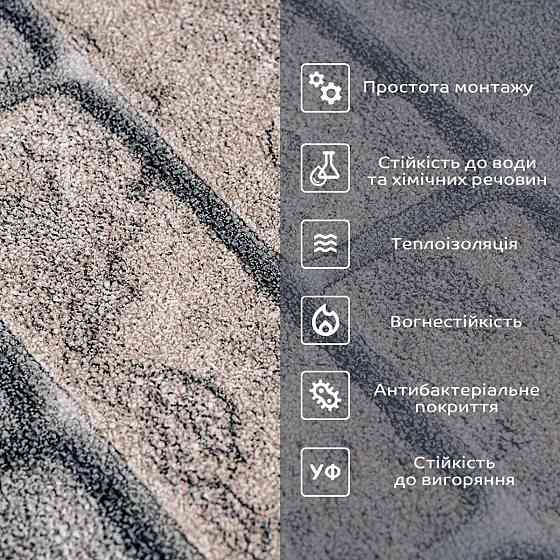 Обои самоклеющиеся 2800х500х1,5мм Коричневый екатериновлавский кирпич (D) SW-00001786 Днепр