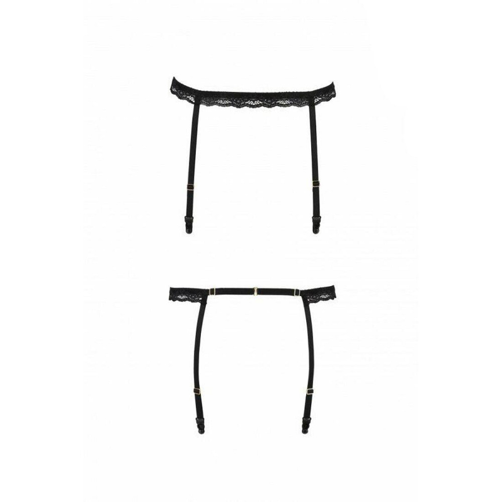Пояс-стрепы для чулок Passion Exclusive SHELLY GARTER BELT S/M, black Sex Aura Киев - изображение 5
