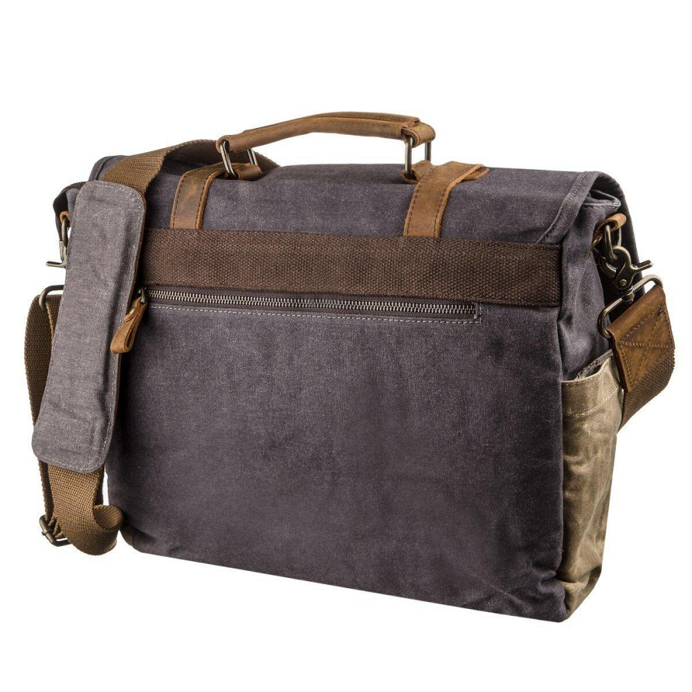 Сумка текстильная Серая (Vintage) Киев - изображение 6