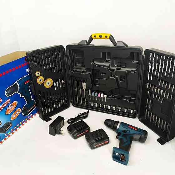 Дрель электрическая, Магазинный аккумуляторный шуруповерт, Надежный шуруповерт профессиональный NS-89 Львов