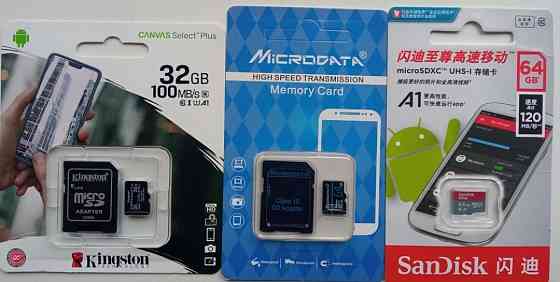 Карта пам'яті 64 gb A1 Нова. Київ