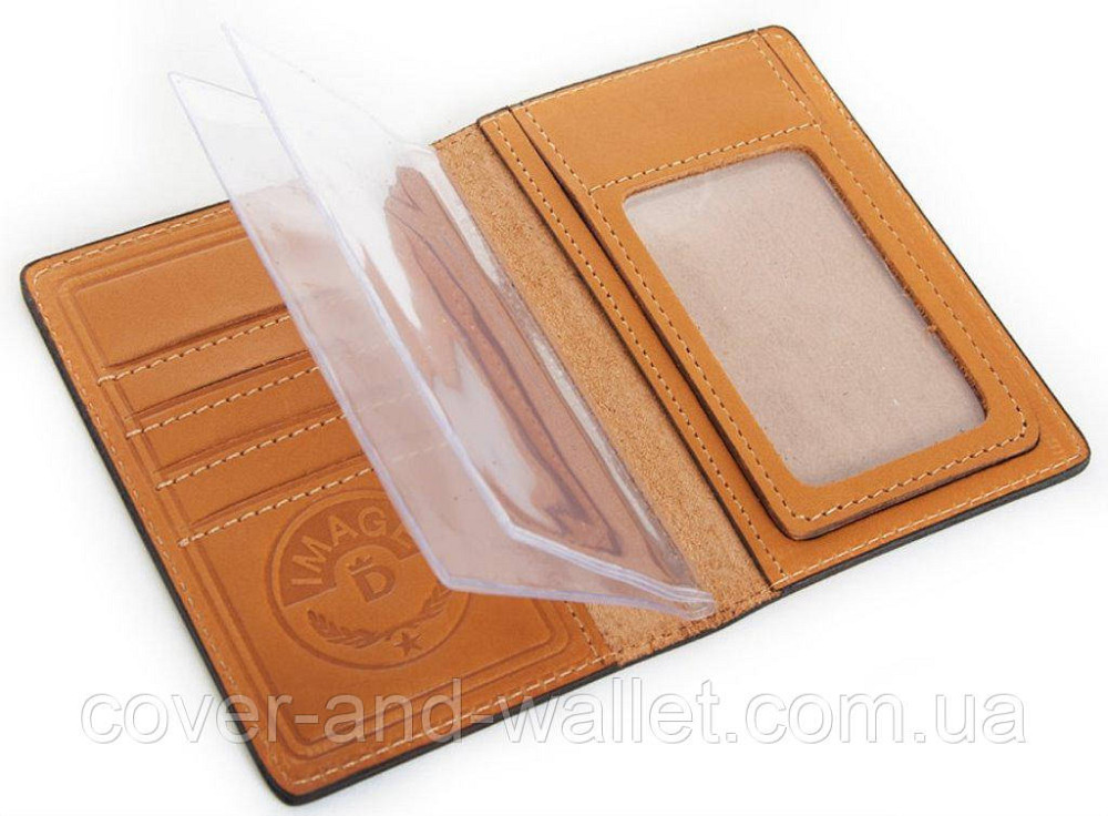 Жіноча шкіряна обкладинка для документів водія Київ - фото 9