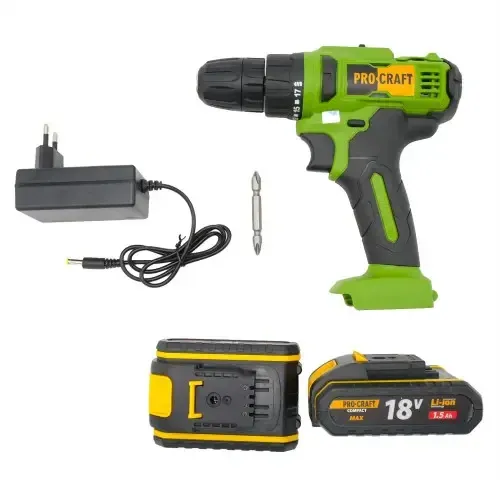 Шуруповерт Procraft PA18C COMPACT Коломия - фото 3