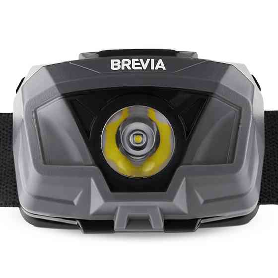 Ліхтар налобний Brevia 200Lm, 3 режими+flash, 3xAAA Львів