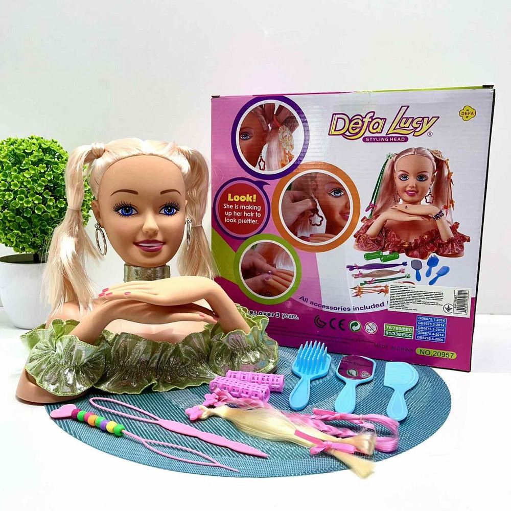Лялька Defa для дівчинки Голова для зачісок (20957) Чернигов - изображение 1