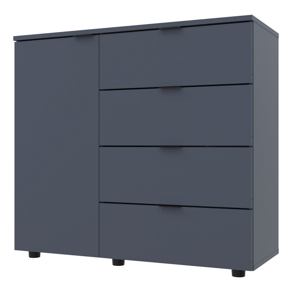 Комод у вітальню Doros Гелар GС1 100х40х81,2 см Графіт (DRS-011288) Львів - фото 2