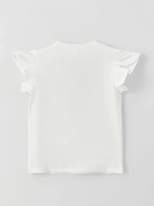 Дитяча Футболка для Дівчаток LC Waikiki Біла 12-18міс (80-86см) пакунок малюка Киев - изображение 2