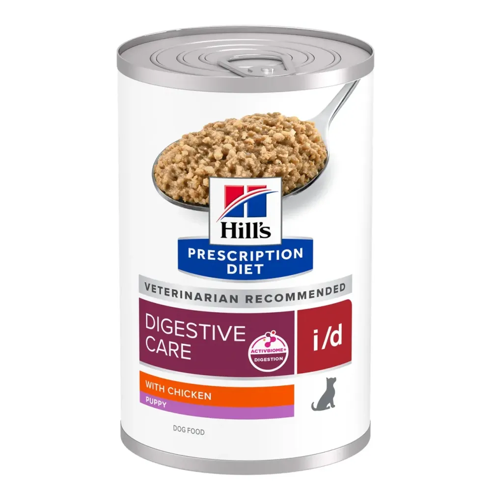 Влажный корм для щенков Хиллс Hill's PD i/d Digestive Care уход за пищеварением и ЖКТ со вкусом курицы, 360 г Винница - изображение 1