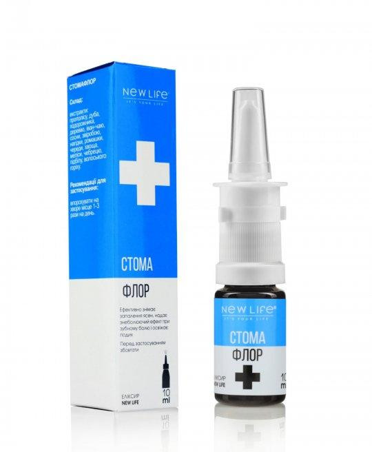 Лікувально-профілактичний концентрат з рослинних екстрактів від запалення ясен «Стомафлор» Київ - фото 1