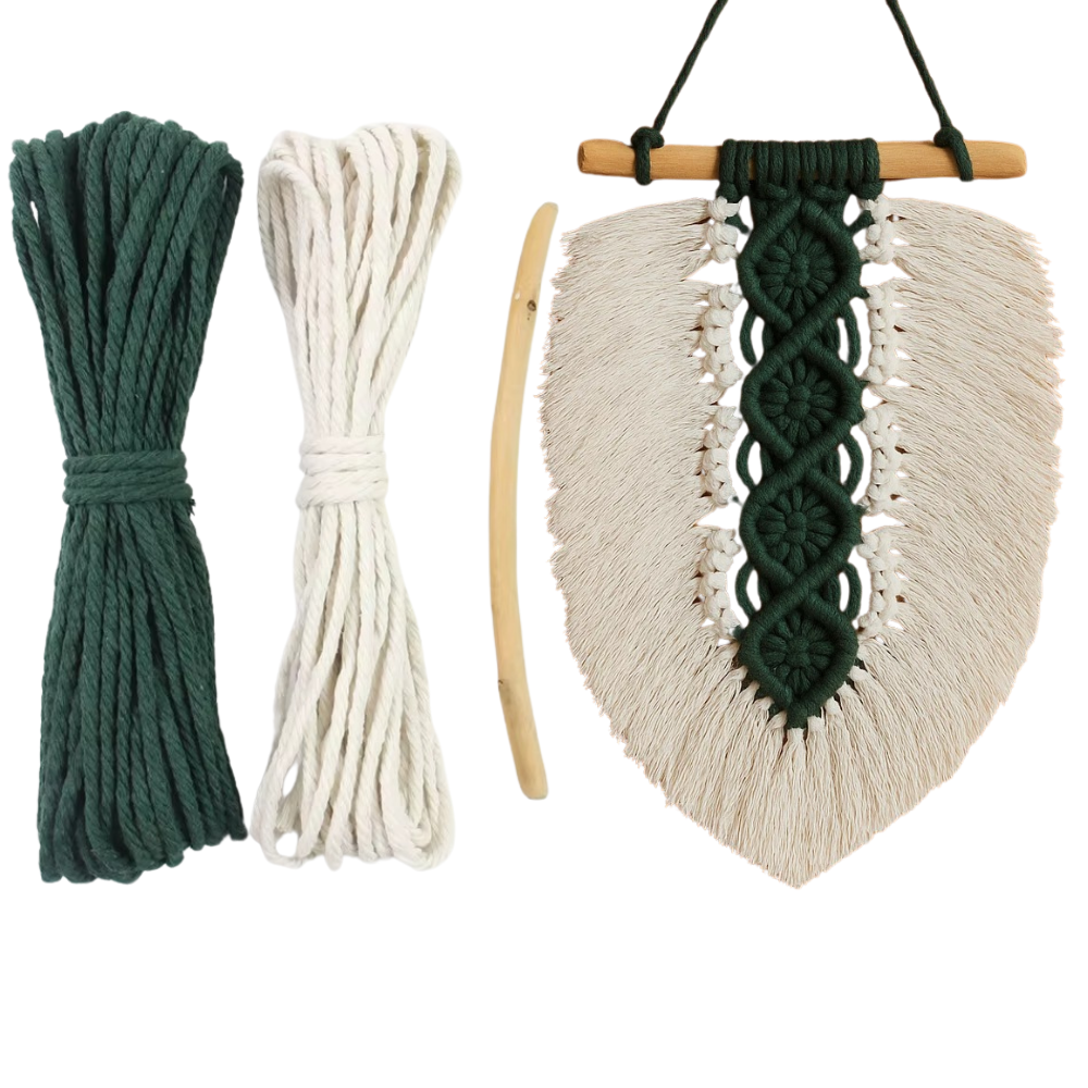 Набор макраме для ручного вязания гобелена настенного декора 