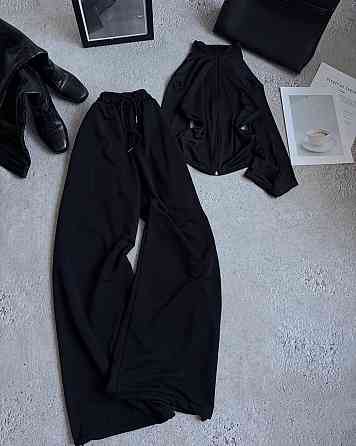 Женский стильный повседневный костюм двойка двунить Одесса