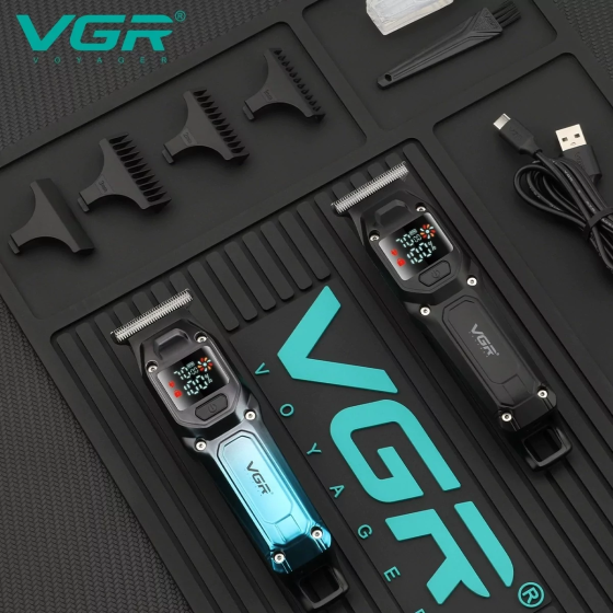 Чоловічий тример Barber VGR V-964 машинка для стрижки бороди та вусів Вінниця