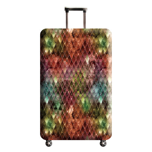 Чехол для дорожного чемодана на чемодан защитный 18-21&quot; S, Чешуя Винница - изображение 1