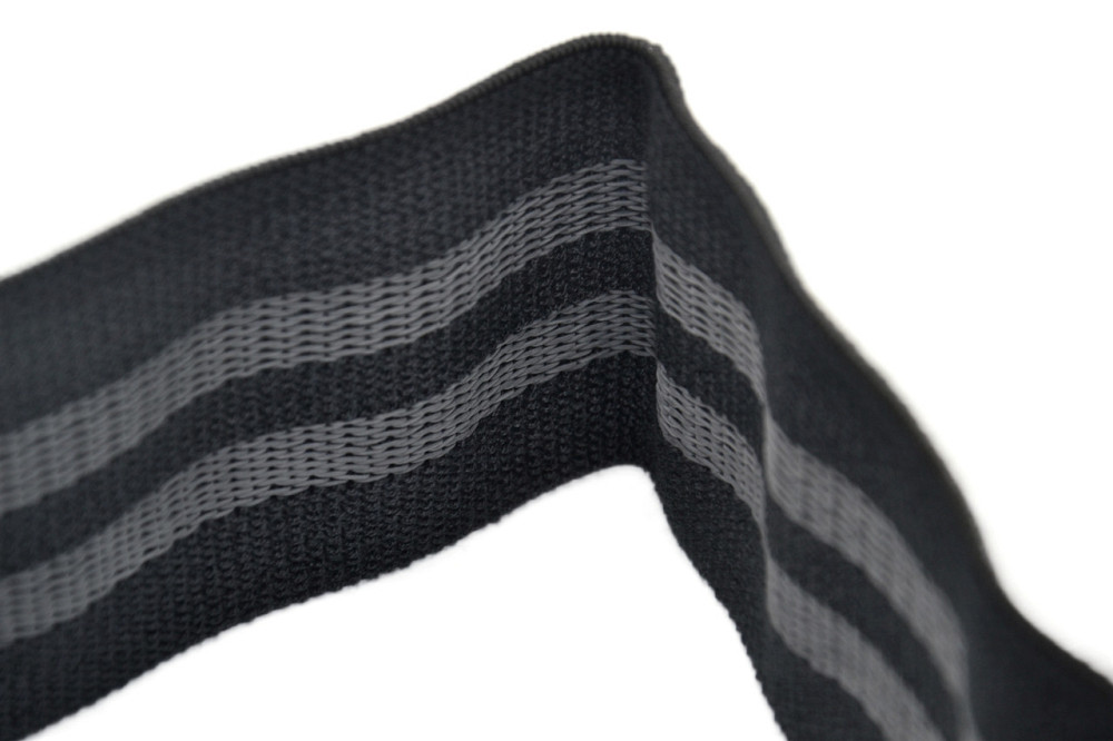 Тканева гумка для фітнесу спорту тренувань реабілітації PowerPlay 4111 Hip Band L Light Чорна 84cm Київ - фото 4