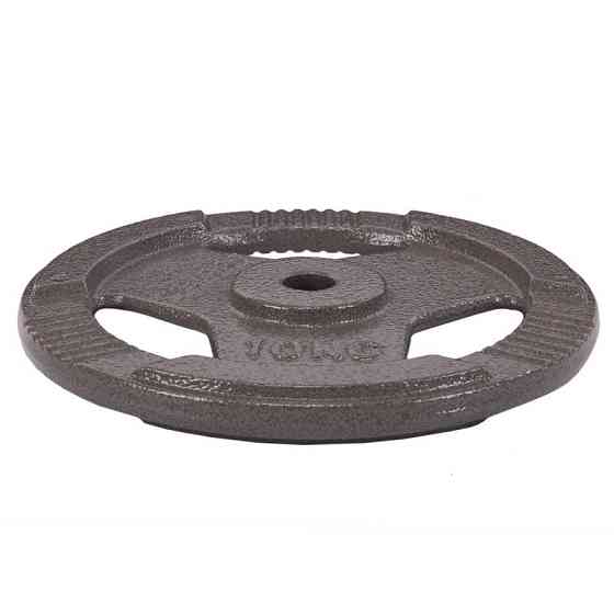 Блин (диск) стальный с хватом 10 кг d-30мм Zelart-7790-10 Киев