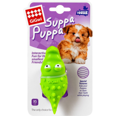 Іграшка для собак GiGwi Suppa Puppa Крокодильчик з пискавкою 9 см (75007) Вінниця - фото 2