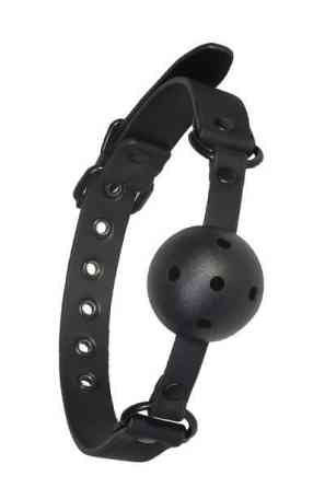 Кляп BLAZE BALL GAG WITH PAINTING EDGE BLACK Sex Aura Київ