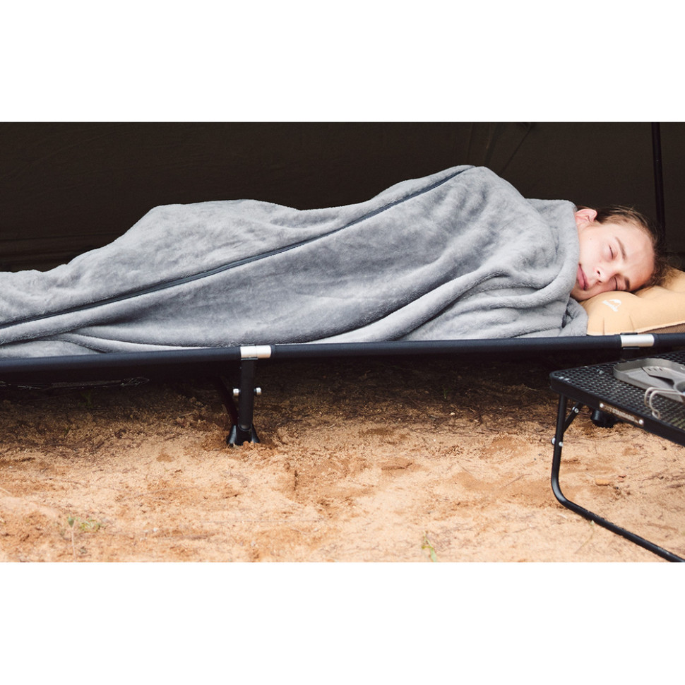 Підкладка для спального мішка Naturehike CNK2450WS024 фліс (Графіт) Вінниця - фото 3