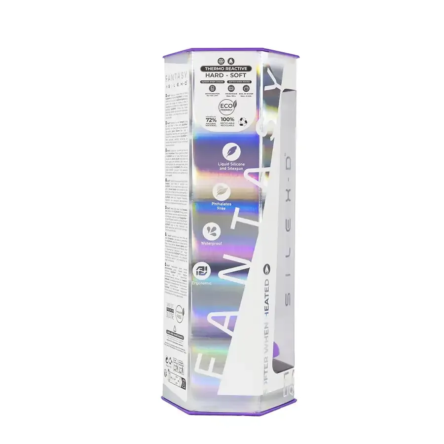 Фаллоимитатор SilexD Fantasy Liquid Silicone Dreamy 7in Purple Львов - изображение 10