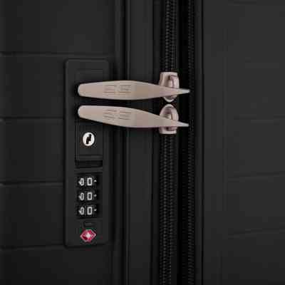 Валіза 2E Aero 35/44 л чорна (2E-SPP-AERO-S-BK) Вінниця