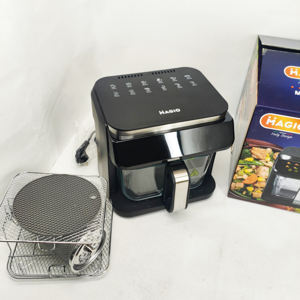 Аерогриль з сенсорним управлінням, Електричний аерогриль для кухні повітряний TN-96 Львів - фото 11