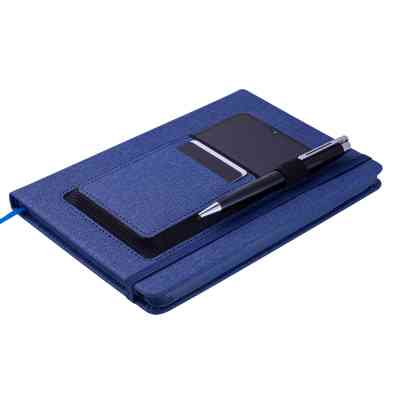 Книга записная Buromax COMFORT А5 96 листов точка, синий (BM.295309-02) Винница