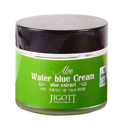 Крем для обличчя Алое ALOE Water Blue Cream Jigott 70 мл Київ