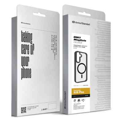 Чехол для мобильного телефона Armorstandart Unit MagSafe Samsung S25 Plus Black (ARM82263) Винница