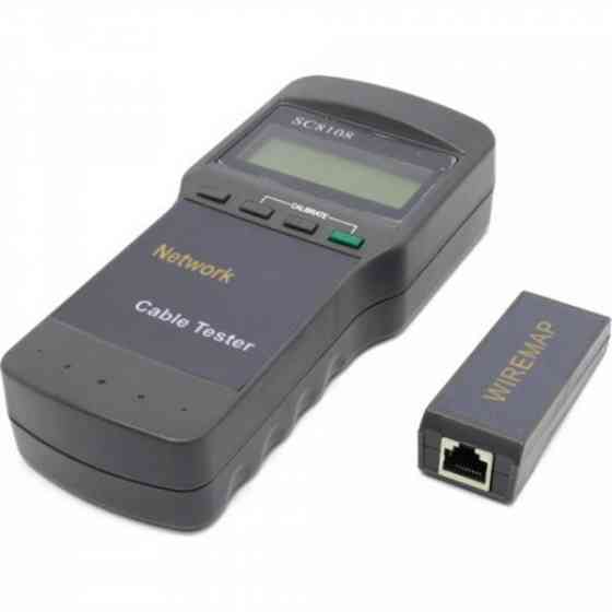 Тестер кабельний SC8108, RJ-45, LCD Display (SC8108) Київ