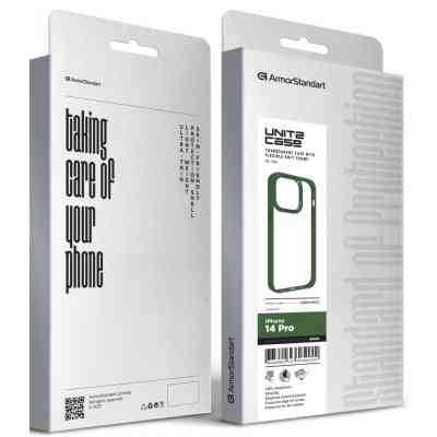 Чехол для мобильного телефона Armorstandart UNIT2 Apple iPhone 14 Pro Green (ARM69947) Винница