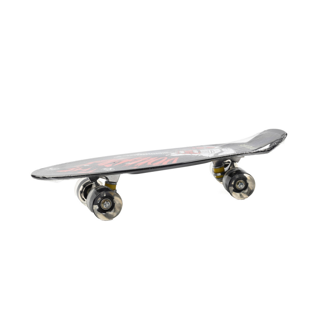 Скейт Пенни борд для детей MS 0298-1_3 Скейтборд со светящимися колесами ABEC 7 алюминиевая подвеска, Черный Каменец-Подольский - изображение 3
