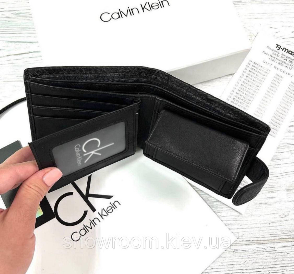 Чоловічий подарунковий набір портмоне та ремінь (481) Київ - фото 2