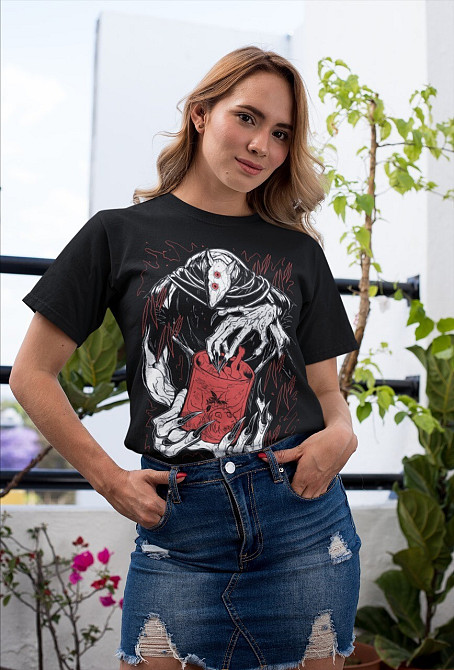 Футболка аниме Промисед Неверланд Аниме Хеавй оверсайз (S/M/L) Черний AnimeJ0460 Днепр - изображение 3