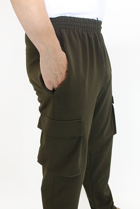 Штаны мужские карго Хаки 2XL Харьков - изображение 7