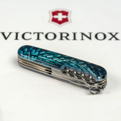 Нож Victorinox Climber Zodiac Лазурний дракон (1.3703.3_Z3290p) Винница - изображение 2