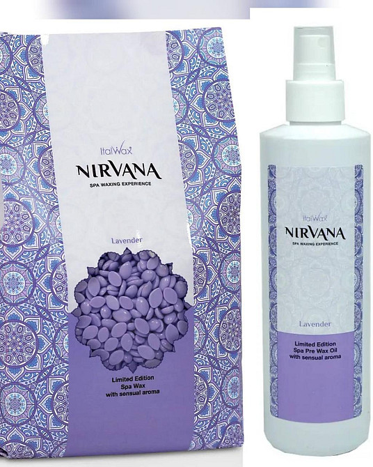 Набір для ароматичної депіляції СПА ItalWax Nirvana Лаванда with Sensual Aroma Sandalwood, Київ - фото 1