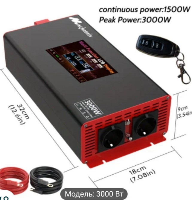 Инвертор Преобразователь напряжения 12в 3000вт. Харьков - изображение 8