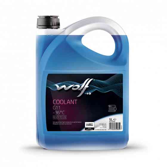 Антифриз Wolf Coolant G11 синій готовий 5л Львів