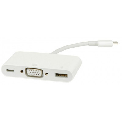 Порт-репликатор Apple USB-C to VGA Multiport Adapter (MJ1L2ZM/A) Винница - изображение 2
