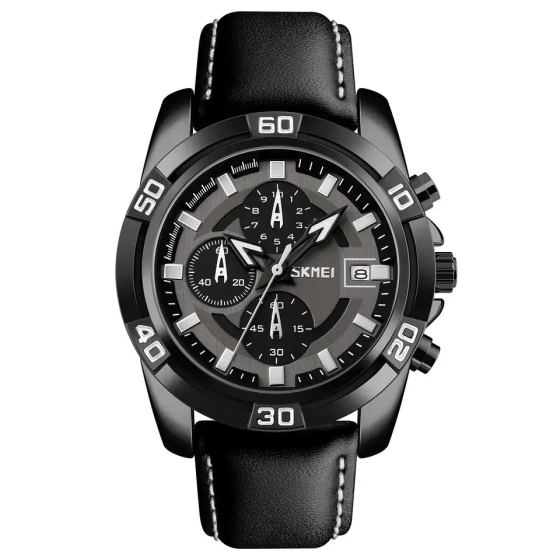 Чоловічий Годинник Skmei 9156 Avalon Чорний Вінниця
