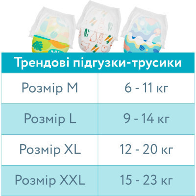 Підгузки Offspring трусики Розмір XL (12-20 кг) 30 шт, Підводний світ (9355465009060) (DP-OI-FAP-XL30P-AQT) Вінниця - фото 3