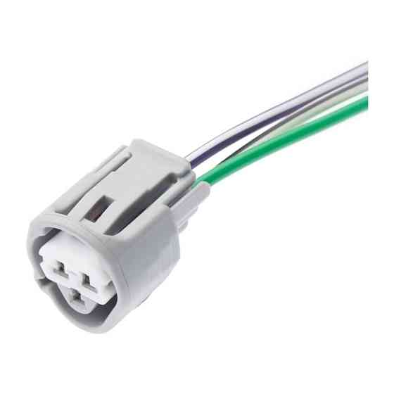 Роз'єм конектор с проводом, 3-кон., Дат, Температури Охлажд, Жидкости, Корректор Фар, Сірий, Lexus, Toyota 47537 Київ