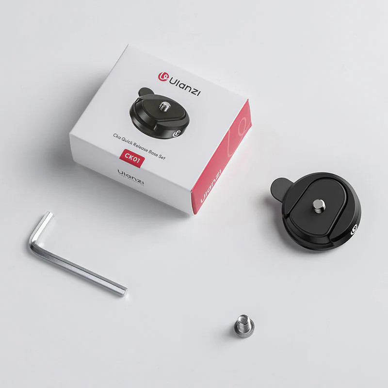 Платформа швидкознімна на різьблення 1/4 штатив монопод Ulanzi CK01 Київ - фото 5