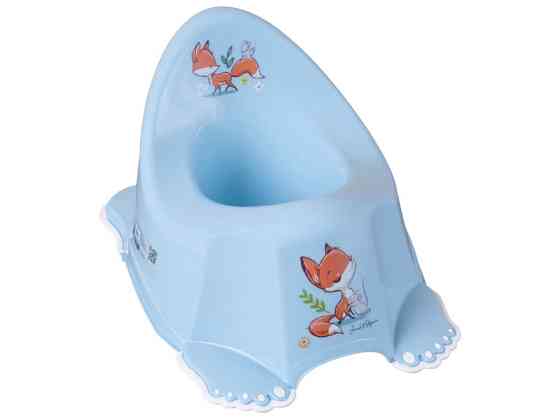 Горщик дитячий з музикою антиковзкий FOREST FAIRYTALE light blue Київ