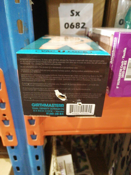 Фалоімітатор Doc Johnson Signature Cocks Girthmasterr 8.5 inch UltraSkyn (дірка в пакованні!!!) Sex Aura Київ - фото 2