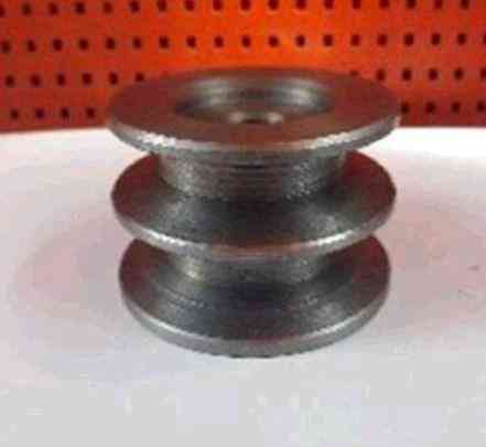 Шків ременя ведений 2-х струмковий мотоблок (під вал 2 см, профіль Б, зовнішній 85mm) Мукачево