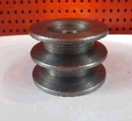 Шкив ремня ведомый 2-х ручейковый мотоблок (под вал 2 см, профиль Б, наружный 85mm) Мукачево - изображение 1