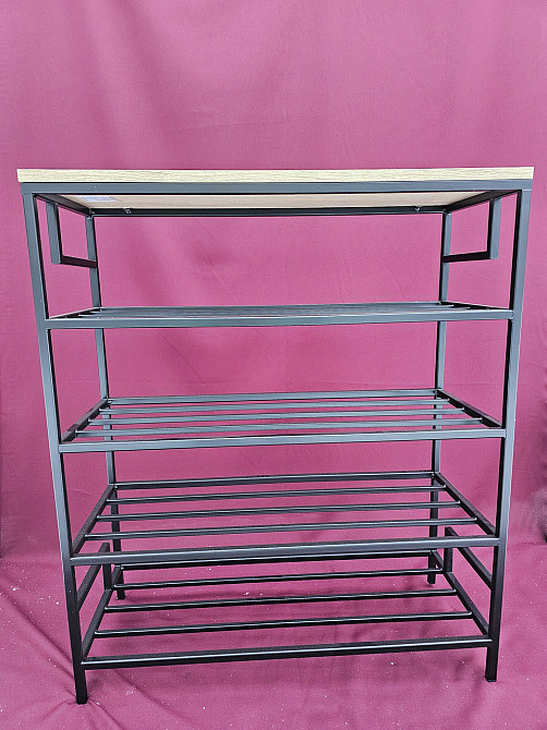 Полиця LOFT лофт 60 см етажерка для взуття (M-101) Київ - фото 3