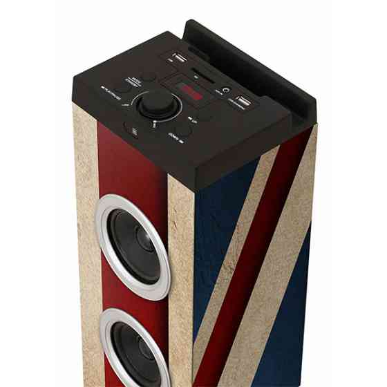 Мультимедійна Bluetooth-колонка UK Flag 40W USB FM-радіо та пульт ДК Київ
