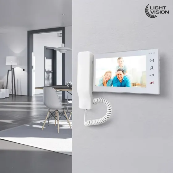Комплект відеодомофона Light Vision: відеодомофон 7
